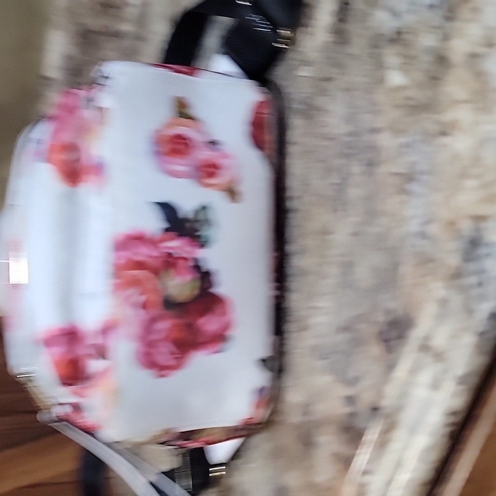 Juicy Couture EUC Floral Rose Print Backpack - Picture 7 of 8